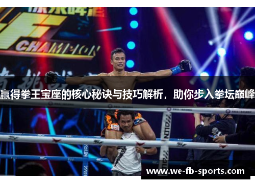 赢得拳王宝座的核心秘诀与技巧解析，助你步入拳坛巅峰